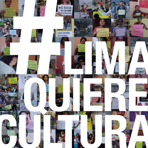 LimaQuiereCultura es una plataforma ciudadana abierta que busca supervisar la continuidad de las políticas culturales de Lima http://t.co/YLBM9pUWcf