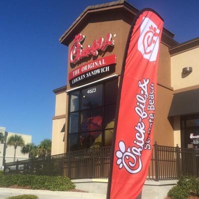 Offical Twitter Account for Chick-fil-A, St. Pete Beach. Contact us at 727-367-7038 or find us on Facebook and Instagram! Operator: Tony Menendez