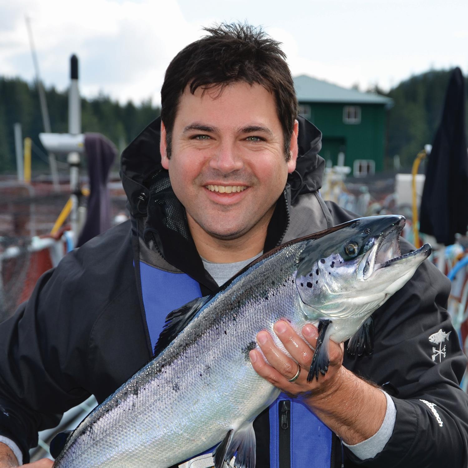 Advocating for seafood from a landlocked state.
