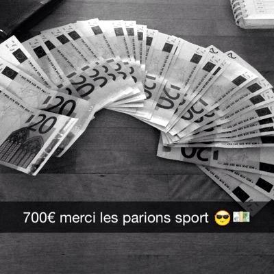 parieur depuis 4 ans, Team #Parieur des cotes supérieurs à 2 dans la globalité.