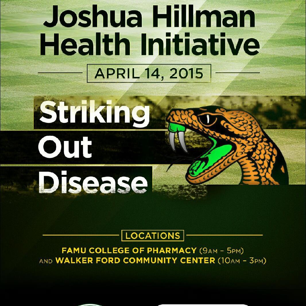 Beta Sigma Chapter of Phi Lambda Sigma Pharmacy Leadership Society's Annual Health Fair. FREE for FAMU students & the surrounding community!
