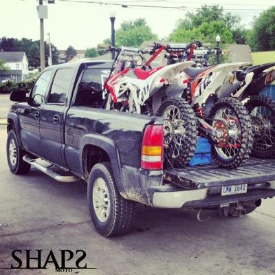 I sell pumps so I can ride my Dirtbike.