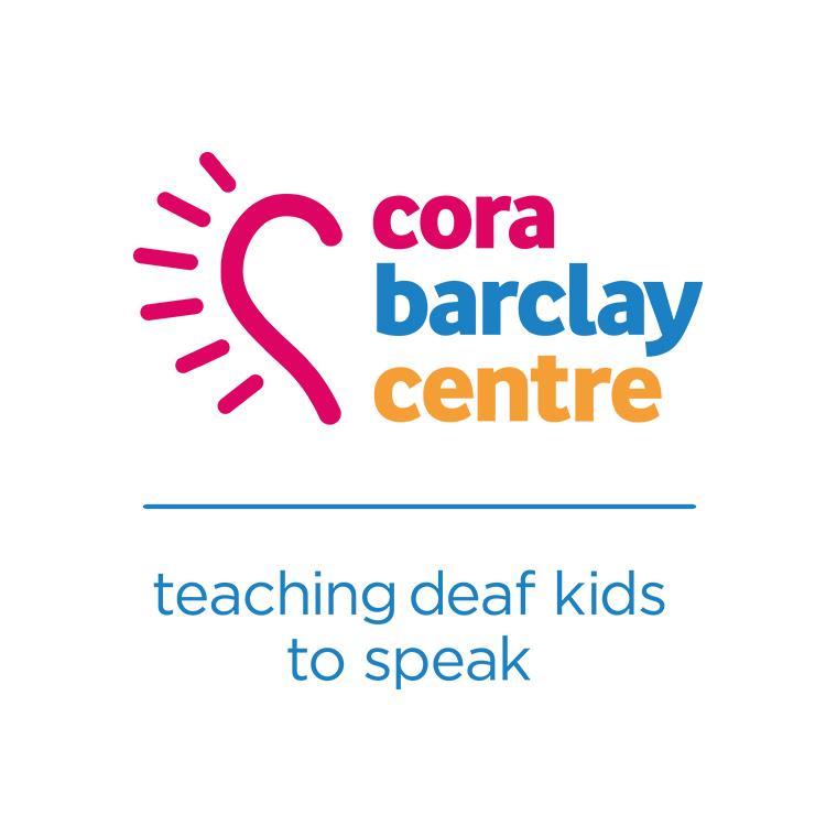 Cora Barclay Centre provides family centred Auditory-Verbal Therapy for children who wear hearing aids, cochlear implants or other listening devices.