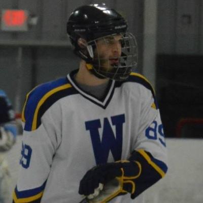 Garrett. Devils Hockey. Lacey Township. Lived the dream of DIII Club Ice Hockey.