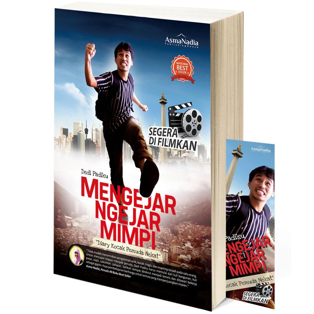 Segera Diangkat Ke Layar Lebar, Produser @im_a_gin_e, Sutradara @awisuryadi
Buku Best Seller Karya @DediPadiku, Mengejar Ngejar Mimpi: Diary Kocak Pemuda Nekat