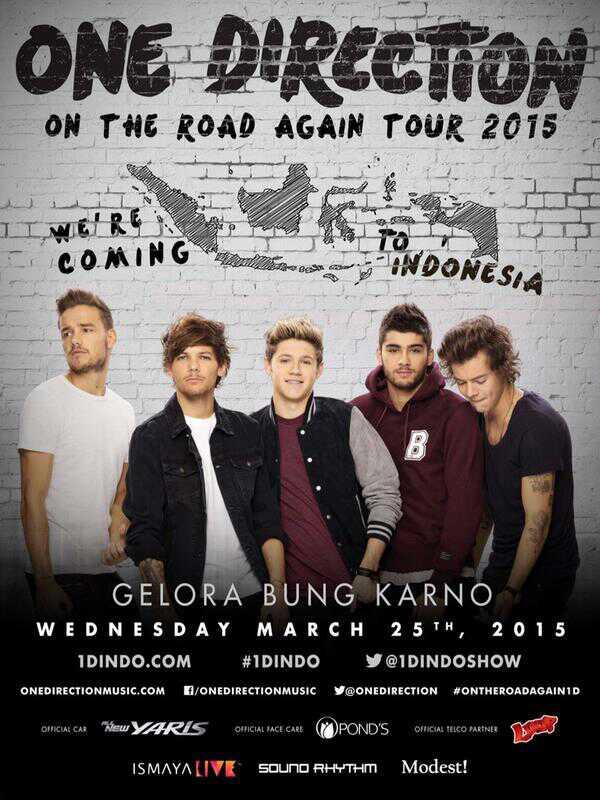 Maybe one day, There is one people who really kind, will give me Ticket Concert 1D I hope....