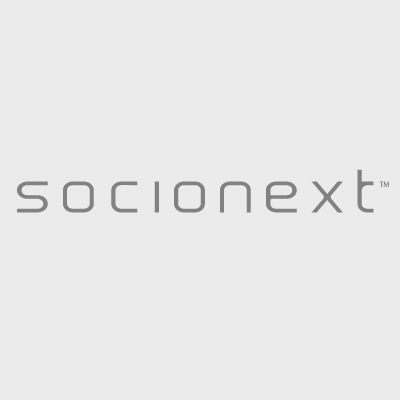Socionext, says everything about us: SOC stands for System-on-Chip, IO for input and output and NEXT represents our forward-thinking approach.