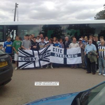 Steelmen Travel Club, organising busses for @corbytownfc away travel
