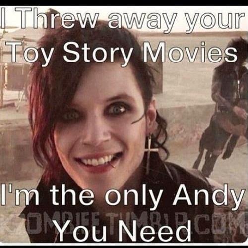 Hey there, I'm just a girl 4 whom music is her life. It (namely bvb + Andy black) has helped me thru the good, the bad and the ugly. Follow if this is true 4 u