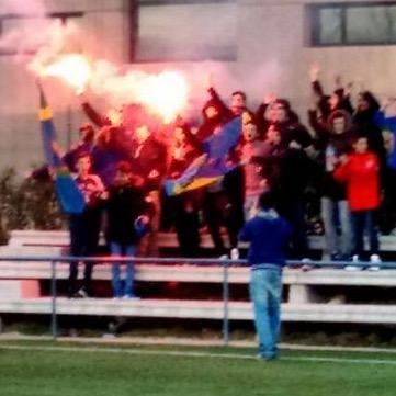 Grupo hincha del Valle.