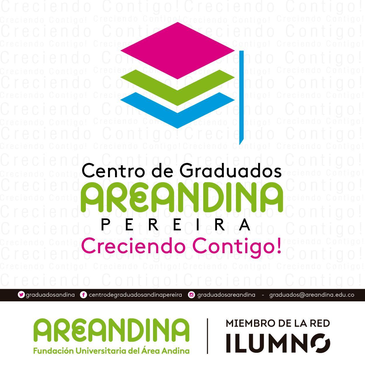 Ahora nuestros Graduados @areandina forman parte activa de esta comunidad y estaremos en permanente contacto con todas las actividades que tenemos para Ustedes.