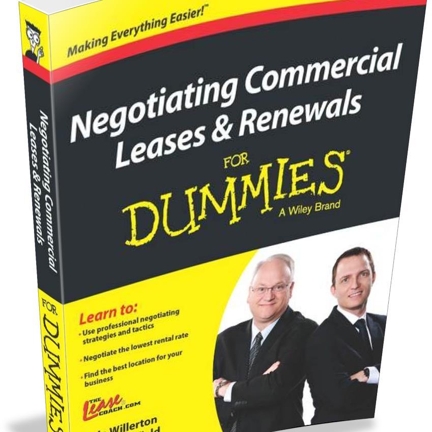 The Lease Coach specializes in negotiating new leases and lease renewals and has been working exclusively for commercial tenants since 1993 all across NA.