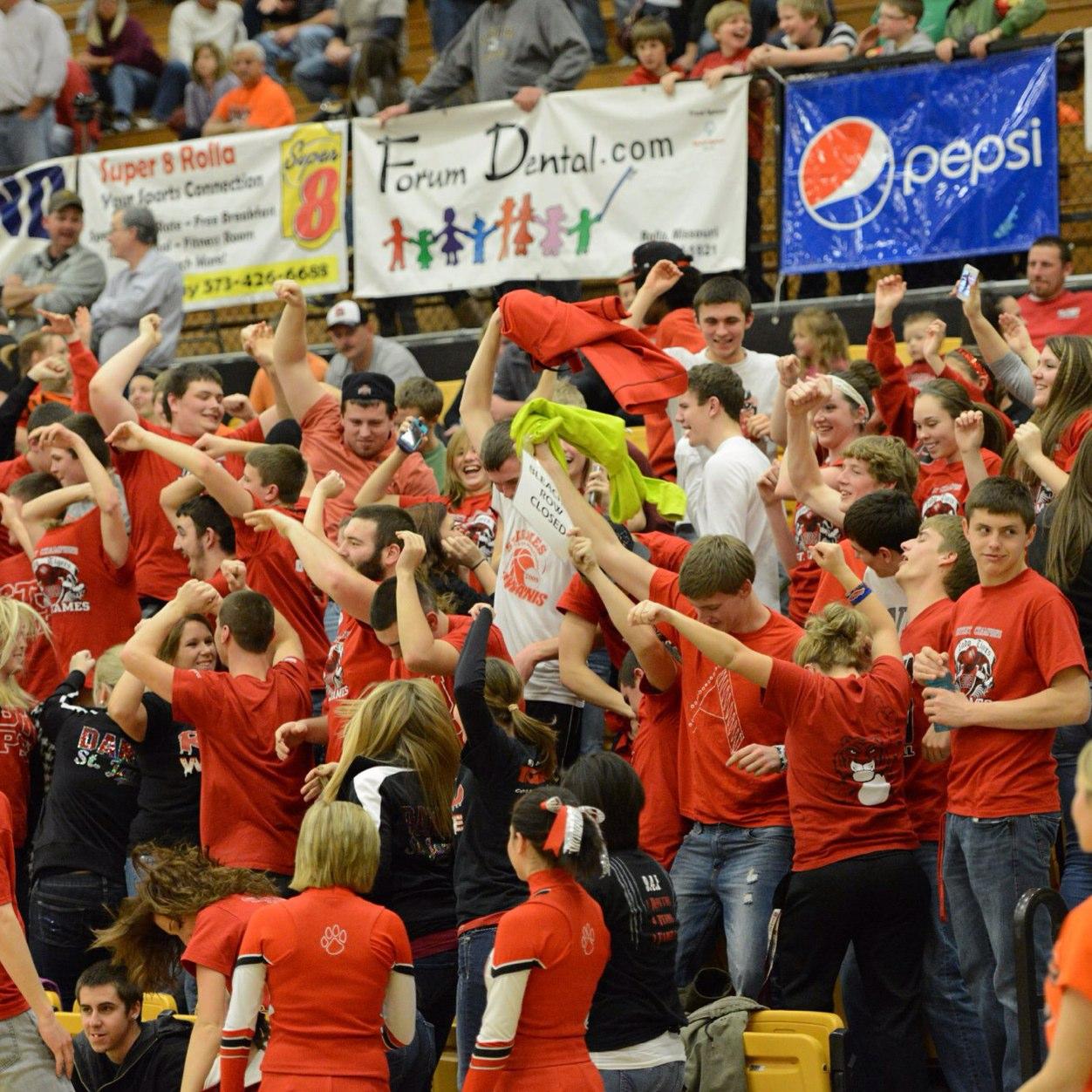 Follow for the latest news on St. James pep club