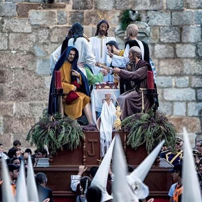 Cuenta de la Semana Santa de Mérida, declarada de Interés Turistico Nacional.