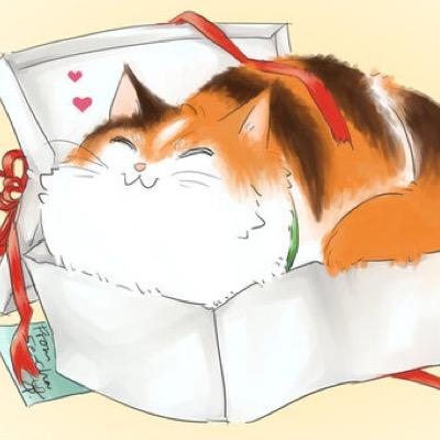 The Hamada family's calico cat, Mochi. Is usually found sleeping in warm places. Also boxes. ..And tight spaces. ((Not affiliated with Disney))