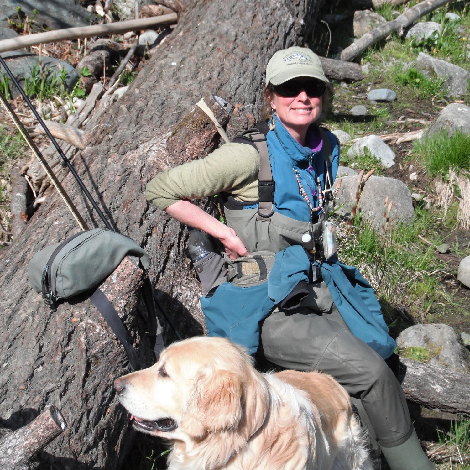 Fly fisherman,owner crowsnest cafe and flyshop coleman alberta