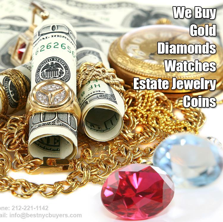 We have a team of the best jewelry analysts in New York. While most buyers would check and verify your gold in a backroom, we do the verification process right