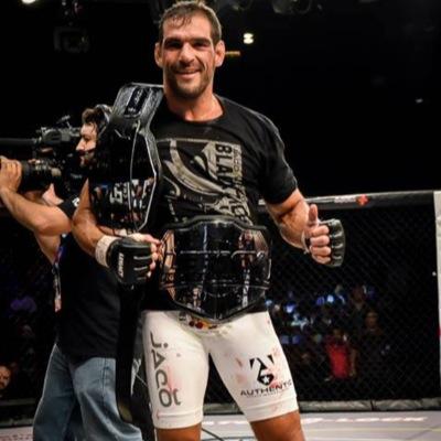 Bellator Figther 
Legacy Light Heavyweight Champion, Legacy Middle Weigh Champion ,Former Brazilian Olimpyc Judo Team ,4x World Black Belt Champion.
