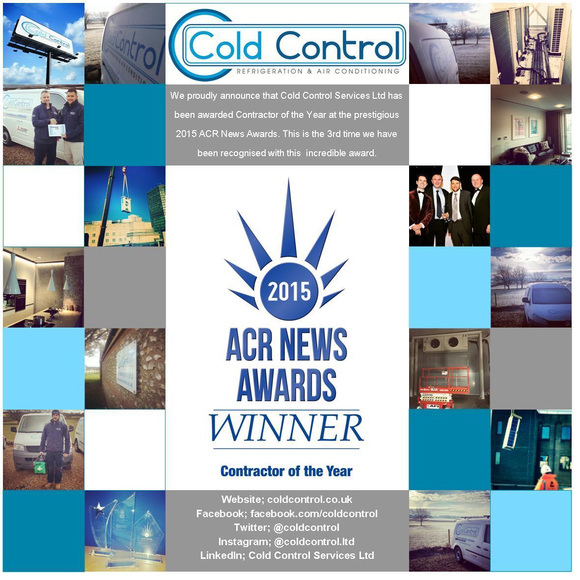 Cold Control is a specialist award winning air conditioning and refrigeration company.
Facebook; http://t.co/5qlEfcqrUz
Instagram; @coldcontrol.ltd