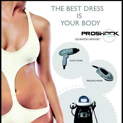Book a clinic for your salon/spa! Proshock Ice Fat Freezing treatments with patented Acoustic wave technology! Amazing results, non invasive, no downtime!
