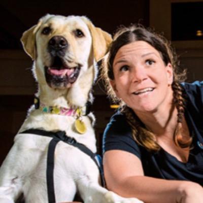 Catholic comedian with a service dog who looks like Sandra Bullock (Judy does-not the dog).Works 4 Jesus,He offers no insurance but has a great retirement plan!