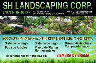 Diseñador paisajista mantenimiento de areas verdes en fin todo relacionado al landscaping. Amo la vida y mi trabajo de eso se trata.