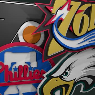 Die hard Eagles, Flyers, Phillies, Sixers, and Temple Owls Fan #FlyEaglesFly