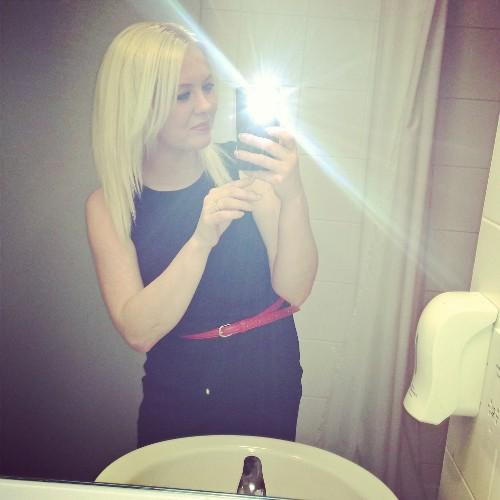 is a beautiful blonde :D