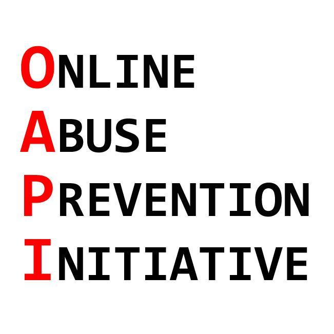 Online Abuse Prevention Initiative, led by @freebsdgirl, @TheQuinnspiracy, @AlexLifschitz, and @sherirubin