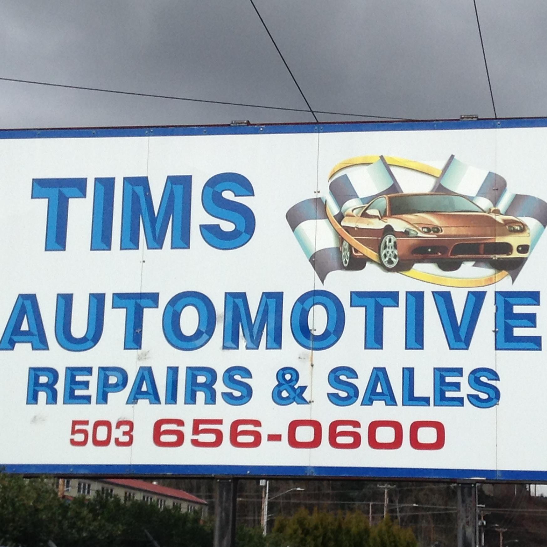 Tim’s Automotive Repair and Sales is a full service automotive repair facility. Located minutes from Portland Oregon.