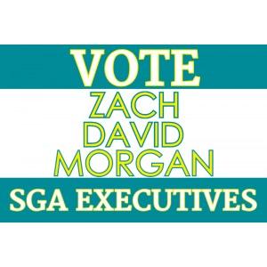 An executive ticket that is firm in the need to stand for the change that the students want and need