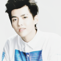엑소's rapper and leader ㅡ 吳亦凡 or 크리스; born in november 6, 1990。