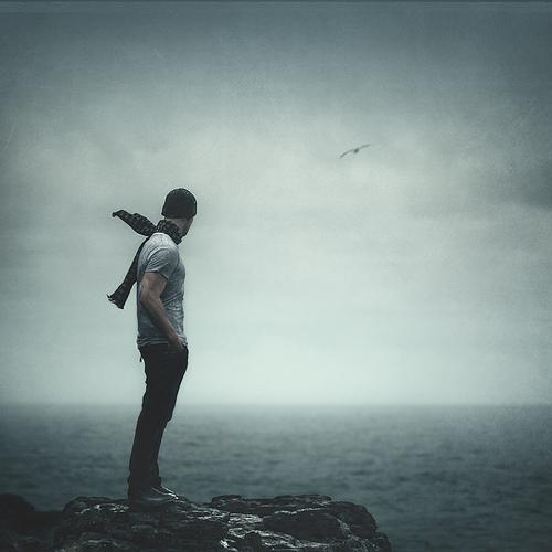 Whatever comes, face it on your feet.