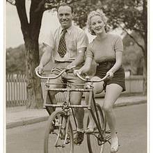 Cycling for exercise and better health.