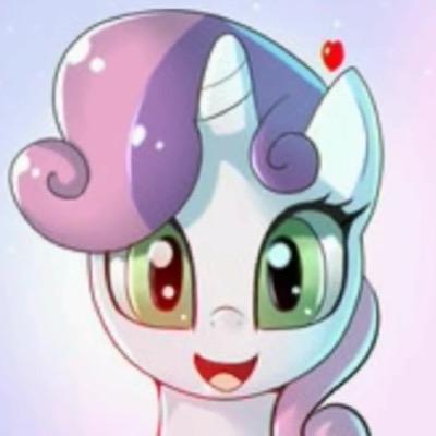 the mlp sweetie belle i'm 4 months and im homeless (not in real live)