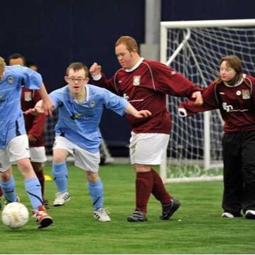 disabled football needs more recognision..eveyone loves football no body knows how much passion we have for our love of the game