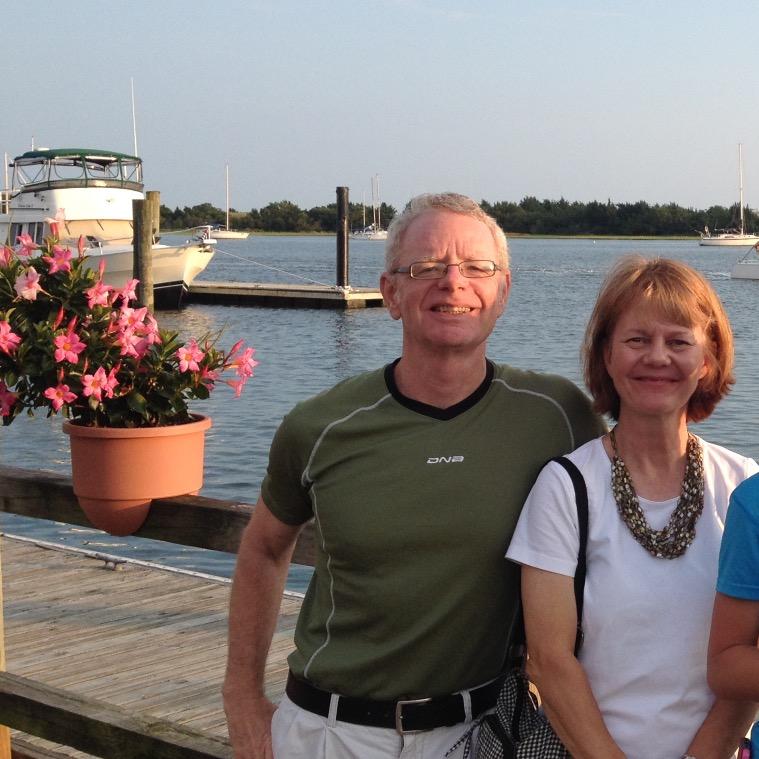 Married to wonderful wife, Kim.  Have two wonderful children, Corban & Bethany.  Been a pastor in New Bern since 1983.  Am an ironman.