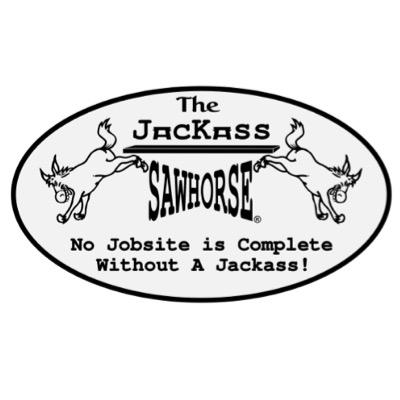 Years ago, I realized my need for a sawhorse that was strong but would fold up and fit in my truck along with all my other tools. Hence, The Jackass Sawhorse!