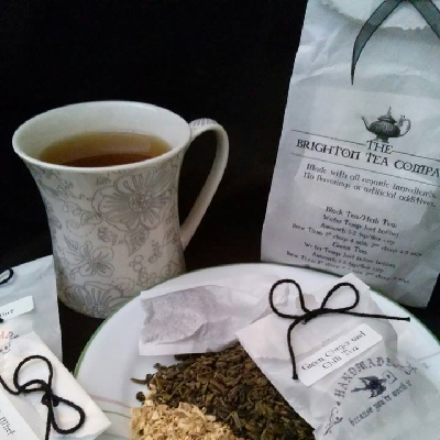 At The Brighton Tea Company we provide quality loose leaf hand blended teas. We blend in small batches, and taste as we blend, to assure the flavors are perfict
