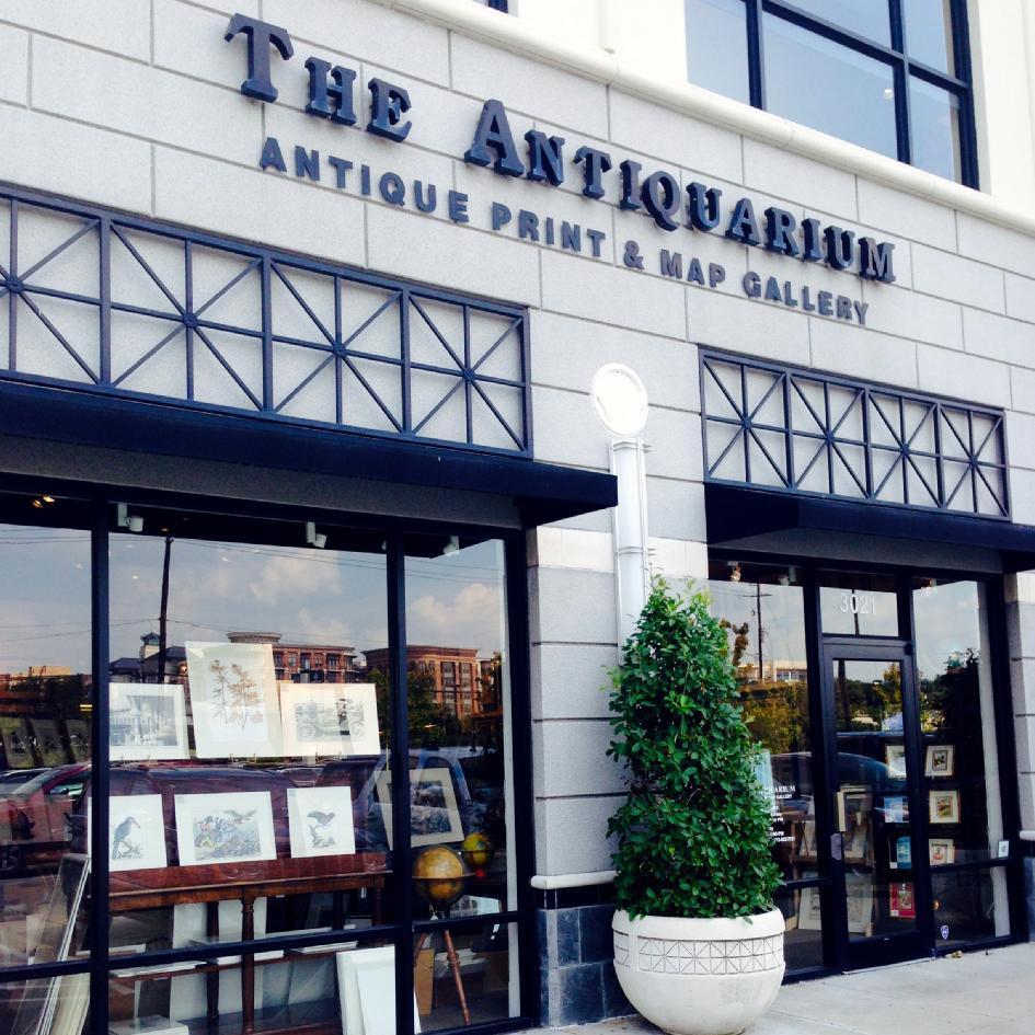 Now located in the River Oaks Shopping Center, next to Brasserie 19.
Original antique maps and prints, one-of-a-kind gifts and fine custom framing.