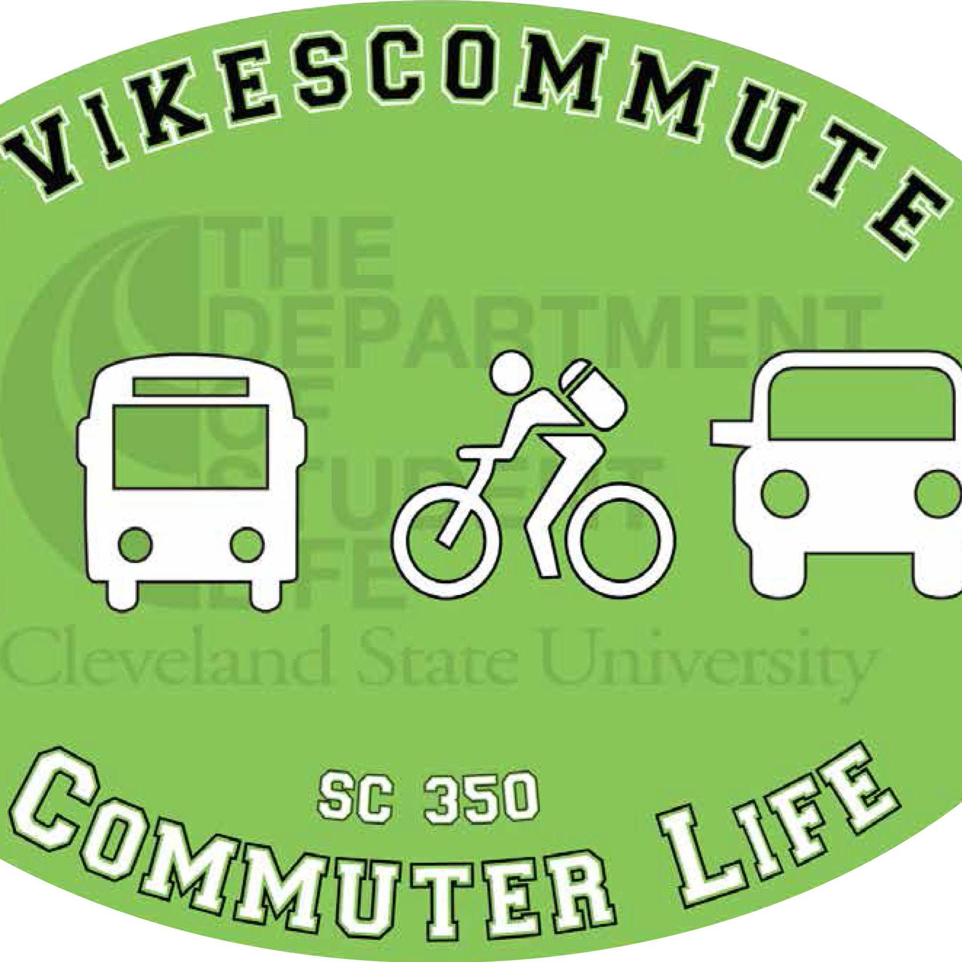 We're here to help commuters get involved and have a home away from home at @CLE_State. Come check us out in the Commuter Corner in SC 350 open M-F 10am-4pm.