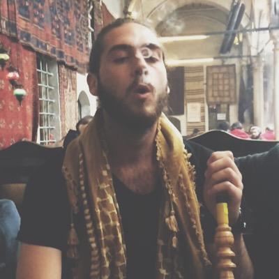 just a white guy with a man bun
