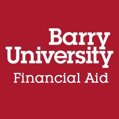 Barry University's Financial Aid office.
Dart Humeston dhumeston@barry.edu