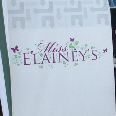Miss Elainey's is a charity Boutique selling quality pre-loved women's clothing and hand crafted gifts , supporting womens services in the scarborough area .