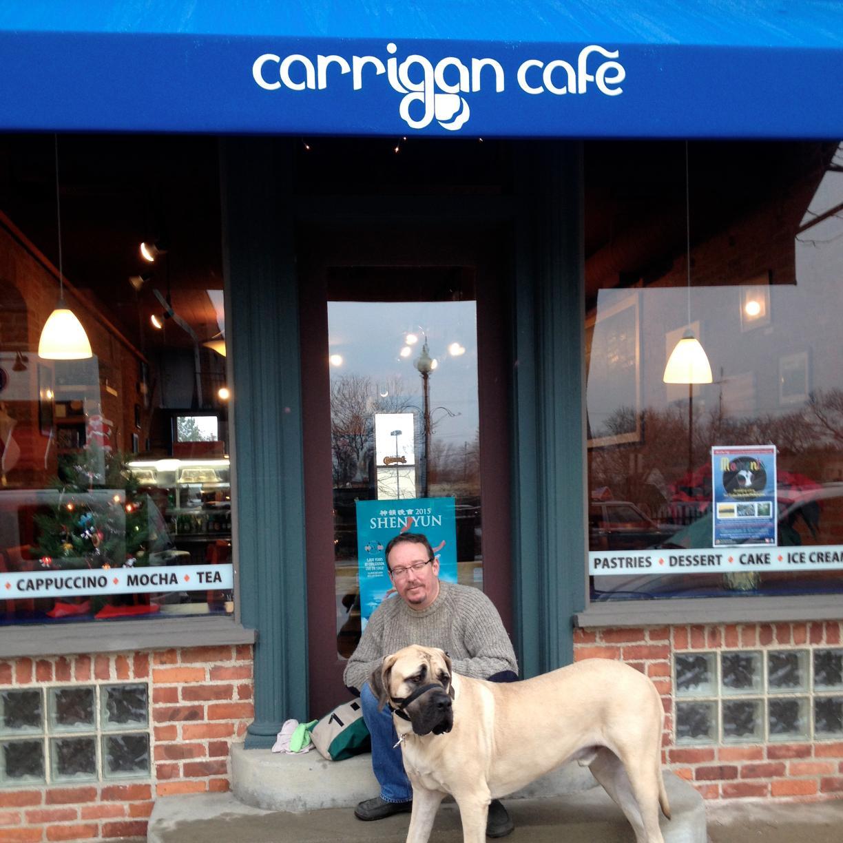 Owned by Karen Carrigan. Coffee, espresso, tea, pastries, sandwiches for breakfast, lunch & dinner. 101 S. Ann Arbor, Suite 107, Saline, MI 48176. 734-316-7366