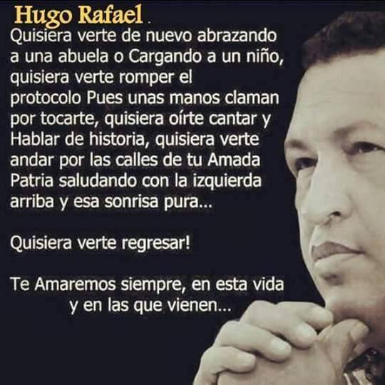 Aminabet's profile picture. Orgullosa de ser Venezolana, Bolivariana, Anti-imperialista, Revolucionaria, Socialista, Magallanera, eternamente Chavista..