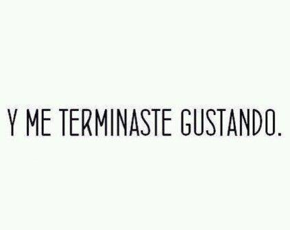 Disfruta lo que tienes,  nunca sabes cuando se ira.