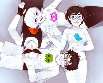 I am one of the fans homestuck I really like and also gamzee because I somo of the same sign me aside you like drawing anime and do mmd YouTube video vocaloid I