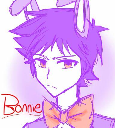 ''I refuse to become what you call normal...Also ah...My best friend is a carrot plushy named Greg.'' {''Humanized'' Bonnie} ''Good bye sanity~''