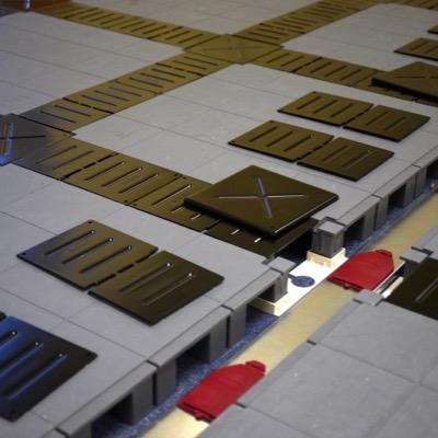UK distributor of the #modular Netfloor cable management floor system for office refurb's and #offsite. All power & data managed within just 50 or 60mm.